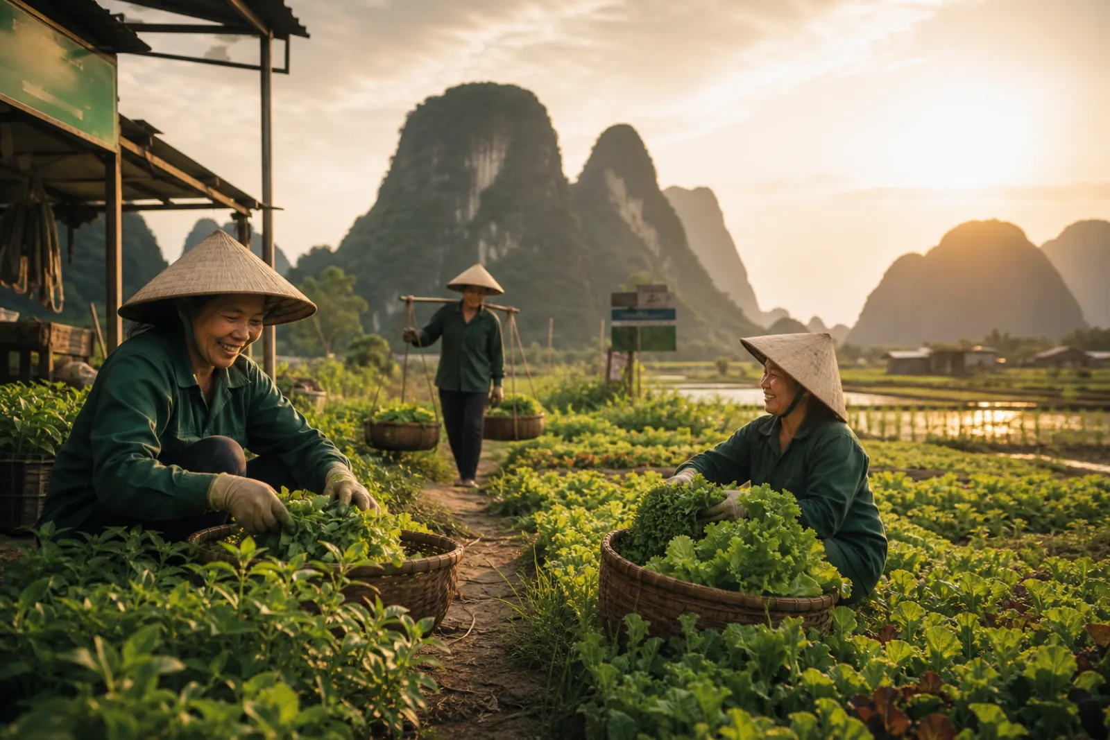 Vùng sản xuất nông nghiệp HTP